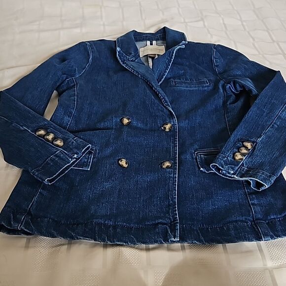 Pilcro Blue Blazer Tailored Fit - Picture 16 of 16